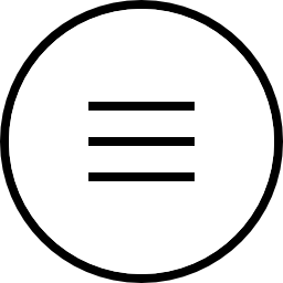 icon for menu on mobile